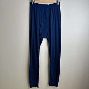 Patagonia Capilene Base Layer Pants Mens Sz M/L Blue Thermal Long John Bottoms